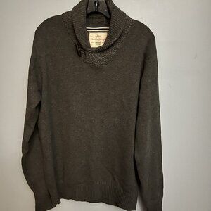 Weatherproof Mens Medium Shawl Sweater
